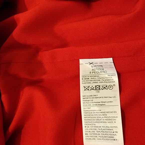 Banana Republic Red Skirt - Picture 5 of 10